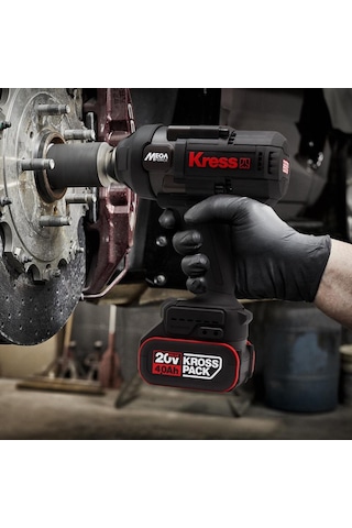 Kress KUB35.91 20 V 1700 NM Kömürsüz Profesyonel Şarjlı Somun Sıkma Akü Hariç