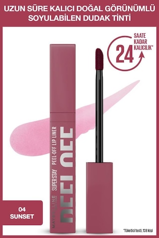 Super Stay Dudak Tinti Peel Off 004 Sunset&lifter Gel Dudak Parlatıcı 008 Berry Twist Dudak Kombo pktpeeloffliftergel4-11365 004 Sunset+008 Berry Twist
