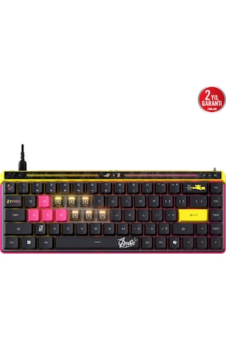 Rog Falchion Ace Hfx Zywoo Edition %65 Rog Hfx Manyetik Switch 8k Hz He Rgb İngilizce Gaming Klavye