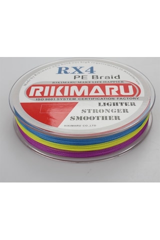 Rikimaru 0.12 Mm 4 Kat, 150 Metre,multicolour,ip,örgü,ipek Misina