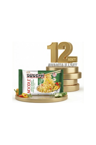 Dudomi Sebze Çeşnili Noodle 12x70 Gr