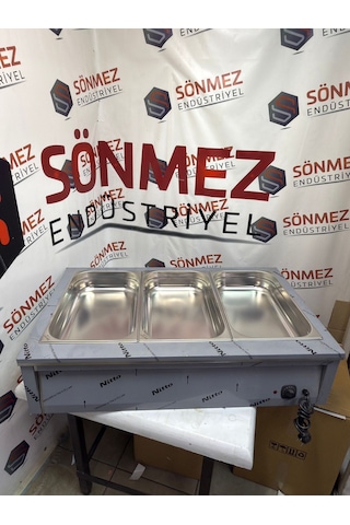 Sönmez Set Üstü Benmari 1/1 3 Lü Küvet 105x60x29 Cm