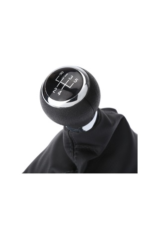 Geeroyoo Vw Passat B6 İçin 5 Vites Manuel Vites Çubuğu, Kauçuk Kılıf Ve Çerçeve Tam Seti - Kolay Kurulum Siyah