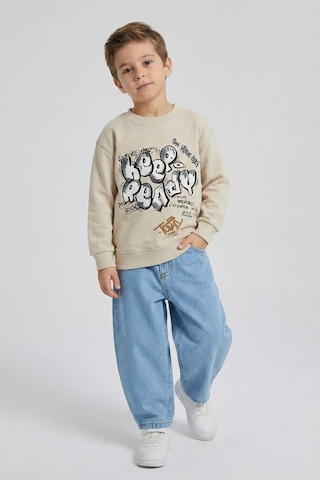 Dmb Boys & Girls Erkek Çocuk Denim Kot Pantolon Mavi 2-7 Yaş-2798