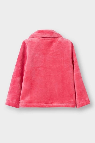 Defacto Kız Bebek Bebe Yaka Düğmeli Pelüş Hırka E8772a525aubr80 Pembe