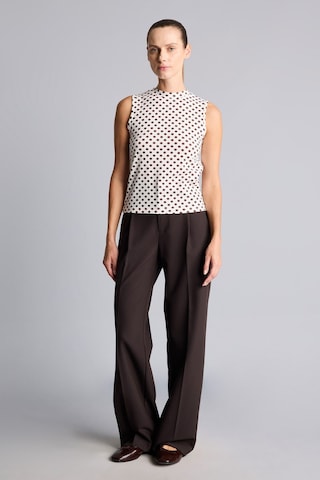 Defacto Puantiyeli Slim Fit Dik Yaka Basic Atlet I7292ax26hser105 Ekru-er105