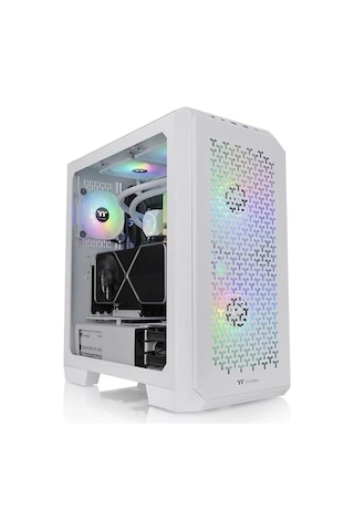 Thermaltake Vıew 300MX TG CA -1P6-00M6WN-00 Mid-Tower Oyuncu Bilgisayar Kasası Beyaz