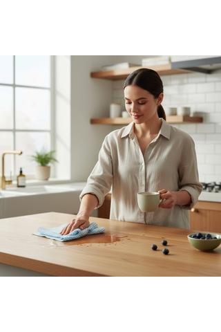 Technow Softtex Profesyonel Süper Emici Hassas Büyük Boy 36x40cm Temizlik Bezi 24'lü Sarı