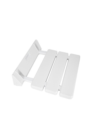 Bloomnest Lebıhmurah Bf140 Duş Koltuğu - Düşen Yapraklı, Katlanabilir, Beyaz, Duvar Monte Beyaz