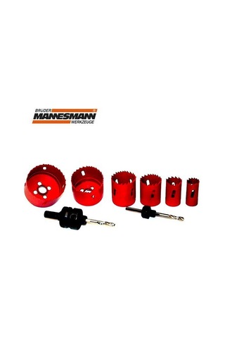 Mannesmann 44100 Hss Bi-Metal Delik Testeresi Seti, 8  Parça