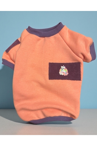 Sevimli Unicorn Marşmelov Pembe Köpek Polar Sweatshirt
