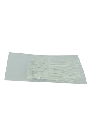 Lokman Avm Plastik Cips Börek Tatlı Şeytan Çatalı Beyaz 100 Adet Paket Beyaz
