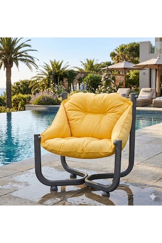 Missidea Standart Elit Relax Sarı Koltuk