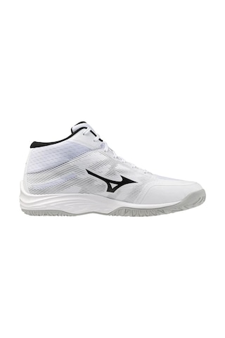 Mizuno Lightning Select Mıd Unisex Voleybol Ayakkabısı Beyaz / Siyah Çok Renkli