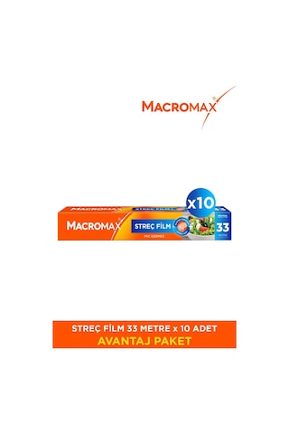 Streç Film 33 Mt X10 - 330 Mt