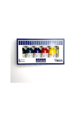 Südor Ebru Boyası Damlalıklı 30 Ml 6 Renk Sd856