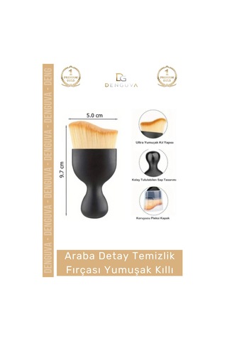 Temizlikfırçası Araç Detay Piano Black Klima Izgara Hassas Toz Alma Ultra Sık Temizlik Fırçası Yumu