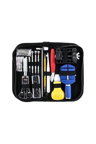 Yifomall 147 Parçalık Profesyonel Saat Tamir Seti - Pil Değişimi Ve Kayış Ayarlama İçin Tüm Araçlar Dahil