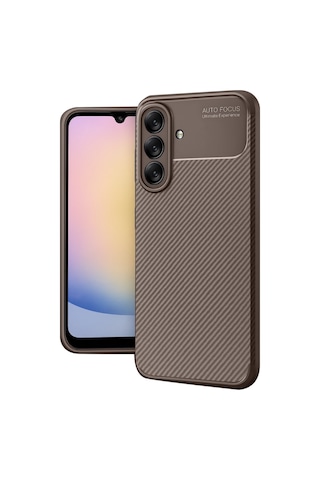 Nettech Samsung Galaxy A17 Uyumlu Focus Seri Arka Koruma Kılıf - Siyah Siyah