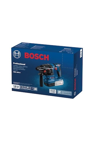 Gbh 185-lı Akülü Sds-plus Kırıcı Delici 18 Volt, Solo, 1,9 J, Betonda Delme Çapı: 22 Mm, Karton Kutuda, Akü Dah