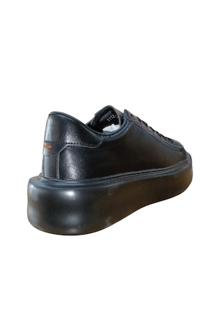 Lufian 11230234 Gage Erkek Deri Sneaker Ayakkabı Siyah Cilt Siyah1