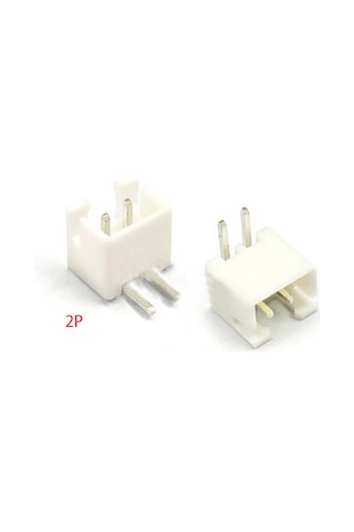 2 Pin Jst-xh 2.54 Tunik Konnektör Erkek Eğik 90
