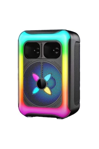 Torima KTS-2452 Usb TF FM 12 W Taşınabilir Mikrofonlu Rgb Işıklı Bluetooth Hoparlör