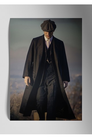 Metal Baskı Parlak Duvar Tablosu - Peaky Blinders