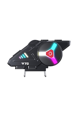 Neevoyu Motorcycle Kask Bluetooth Kulaklığı Ipx6 Su Geçirmez, Bt5.3, Gürültü Azaltma, 25 Saat Kullanim Süresi, Ses Asistanı, Otomatik Cevaplama, Siyah Sert Mikrofon