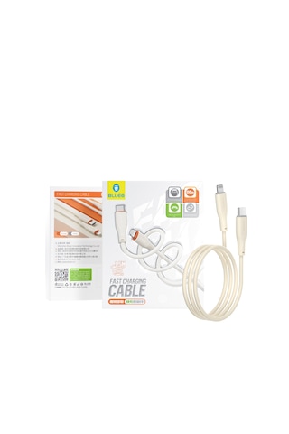 Blueo Ape Legend Lightning Hızlı Şarj Kablosu 1.5 M Gri