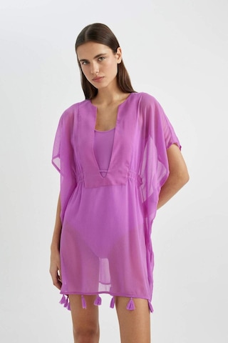 DeFacto Şifon Kimono-Fall in Love Z9958AZ24SMPR442 Mor