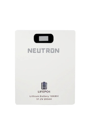 Neutron Lityum Batarya Lıfepo4 10kwa 51,2v