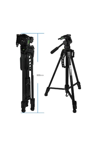 Fototek Wt-3570 170Cm Profesyonel Dslr Tripod Canon Nikon