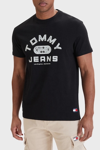 Tommy Jeans Erkek T Shirt Dm0dm22551 Bds Siyah