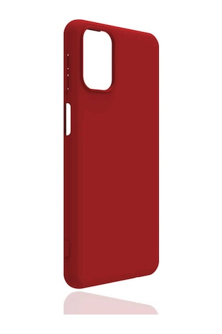 Galaxy M31s Kılıf Zore Biye Silikon Kırmızı