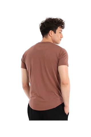 Sportive Ognian Erkek Kahverengi Günlük Stil T-shirt 24yetl18d05-khv 1604954 Kahverengi