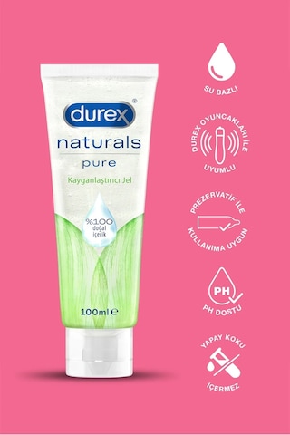 Durex Naturals Pure Kayganlaştırıcı Jel 2 x 100 ML