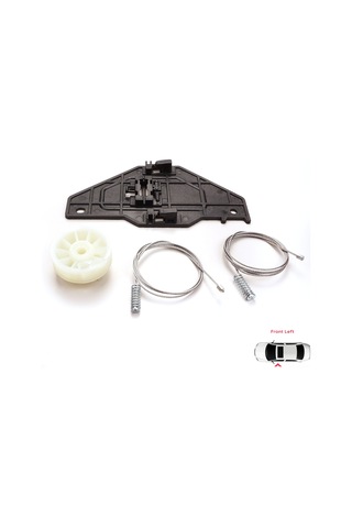 Ön Sol Cam Kriko Set Peugeot Partner Berlingo 2 B9 2008-2018 İçin Standart