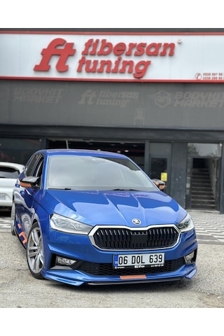 Skoda Fabia Ön Tampon Eki 2022.... Fibersan Tuning 0000