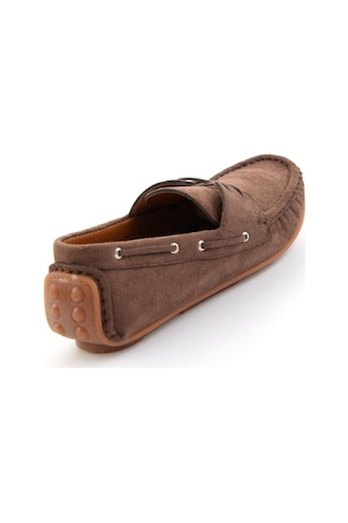 Bambi Kahve Kadın Loafer Ayakkabı K01309000572 Kahve