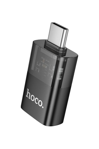 Hoco. Ua36b Tak Çalıştır Type-c To Usb 3.0 Dönüştürücü - Siyah