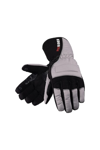 Motosiklet Kışlık Soft Eldiven Hafif Rahat Kumaş Telefon Dokunmatik Motor Eldiveni Grey