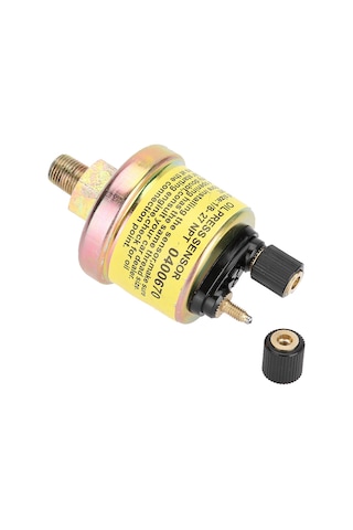 Kosona Yüksek Dayanıklı Alüminyum + Plastik 1/8 Npt Araç Motor Yağ Basıncı Sensörü - Kolay Kurulum, Çift Uçlu Tasarım