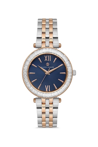 David Güner Kadın Kol Saati Dg-8757la-e3 Rose Gold
