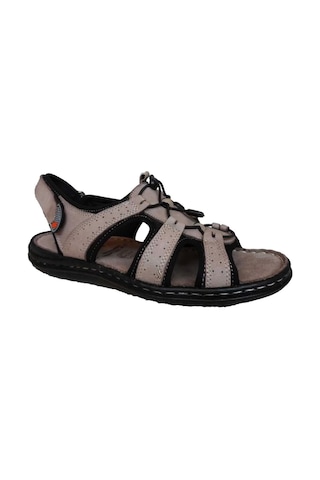 Dr.Soft Erkek Deri Sandalet 024-0044 - Kum Kum Rengi