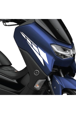 Yamaha Nmax 155 Renkli Sticker Etiket Modeli