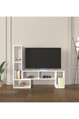 Mirobi Çok Amaçlı Fonksiyonel Tv Sehpası, Dekoratif Sehpa