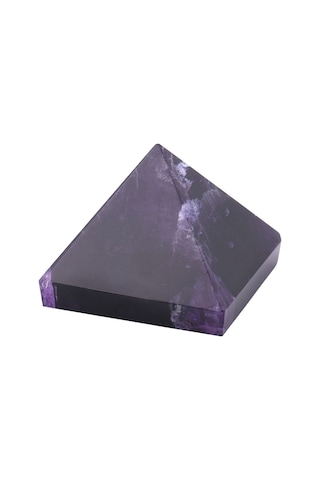 Kangvka 3cm Doğal Ametist Piramit: Ev Dekorasyonu, Hediye Ve Kağıt Ağırlığı - Kutsal Ve Faydalı Kristal