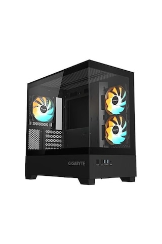 Gıgabyte Gb-c201p Panoramık Gamıng Mıd-tower Pc Kasası 360mm Sıvı Soğutucu Desteği