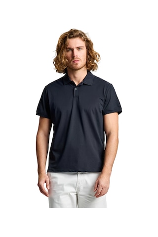 Slam Slam Tech Pique Polo Erkek Siyah Tişört W01 SIYAH